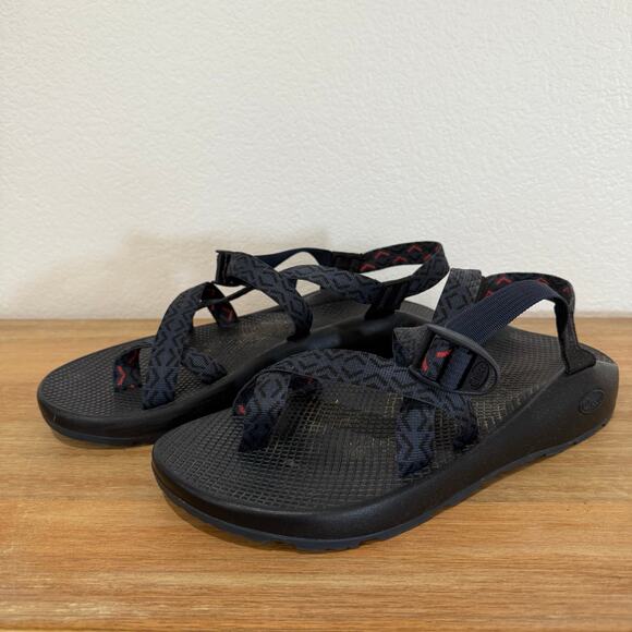Chaco Men\'s Z2 Classic Stepped Navy Marine Geometric Adjustable Sandals Size 12 main image 4